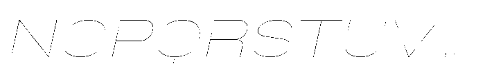 Phill Soft Wide Thin Slanted Font UPPERCASE
