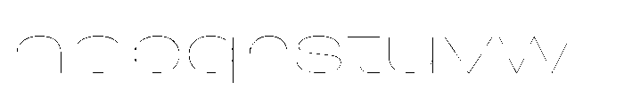 Phill Soft Wide Thin Font LOWERCASE