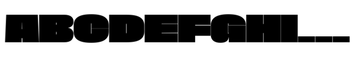 Phill Wide Black Font UPPERCASE