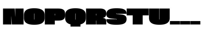Phill Wide Black Font UPPERCASE