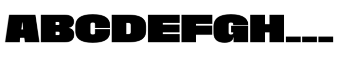 Phill Wide Extra Bold Font UPPERCASE