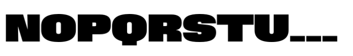 Phill Wide Extra Bold Font UPPERCASE