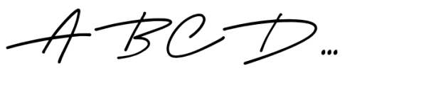Phillia Font UPPERCASE
