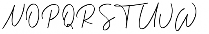 Phillips Muler  signature Font UPPERCASE