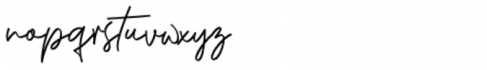 Phillips Muler  signature Font LOWERCASE