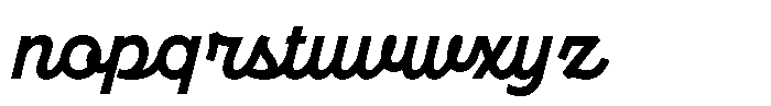 Phillso Regular Font LOWERCASE