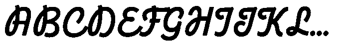 Phillso Soft Font UPPERCASE