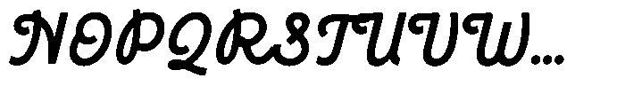 Phillso Soft Font UPPERCASE