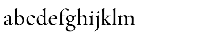 Philomela Titling Regular Font LOWERCASE