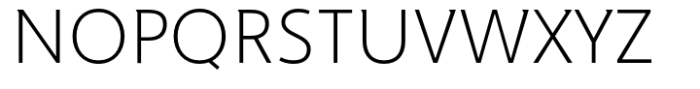 Philyra Light Font UPPERCASE