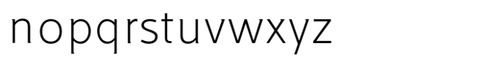 Philyra Light Font LOWERCASE