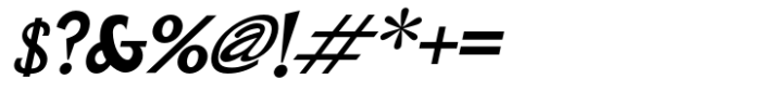Phinisi Serif Bold Italic Font OTHER CHARS