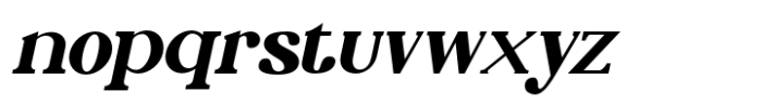Phinisi Serif Bold Italic Font LOWERCASE