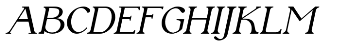Phinisi Serif Italic Font UPPERCASE