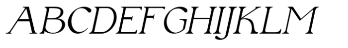 Phinisi Serif Light Italic Font UPPERCASE