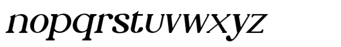 Phinisi Serif Medium Italic Font LOWERCASE