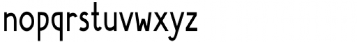 Phlebodium Condensed Regular Font LOWERCASE