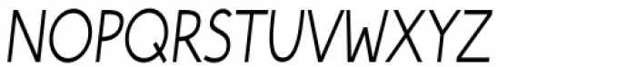 Phlebodium Condensed Thin Italic Font UPPERCASE