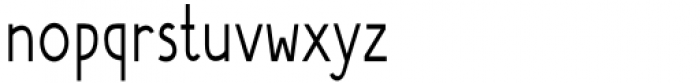 Phlebodium Condensed Thin Font LOWERCASE