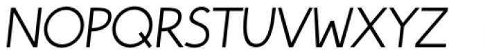 Phlebodium Thin Italic Font UPPERCASE