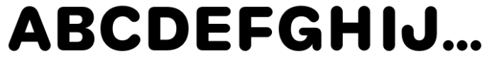Phluff Bold Font UPPERCASE