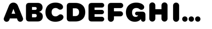 Phluff Extra Bold Font UPPERCASE