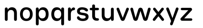 Phluff Regular Font LOWERCASE
