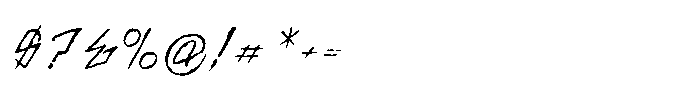Phobian Font OTHER CHARS