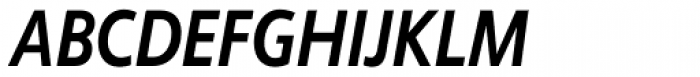 Phoenica Std Cond Bold Italic Font UPPERCASE