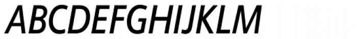Phoenica Std Cond Medium Italic Font UPPERCASE