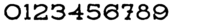 Phoenicia Inkbleed Font OTHER CHARS