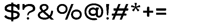 Phoenicia Regular Font OTHER CHARS