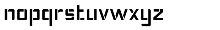 Phola Regular Font LOWERCASE