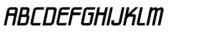 Phone Call JNL Oblique Regular Font UPPERCASE