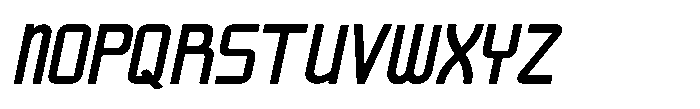 Phone Call JNL Oblique Regular Font UPPERCASE