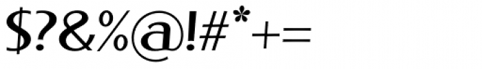 Phonema Regular Italic Font OTHER CHARS