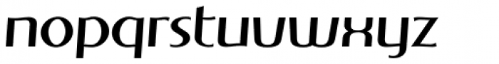 Phonema Regular Italic Font LOWERCASE