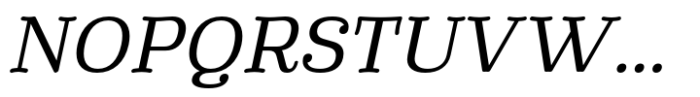 Phongphrai Italic Font UPPERCASE