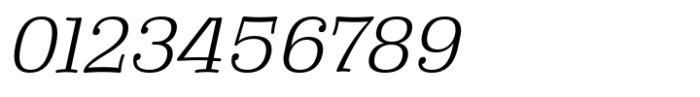 Phongphrai Light Italic Font OTHER CHARS