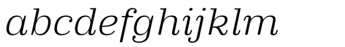 Phongphrai Light Italic FONT