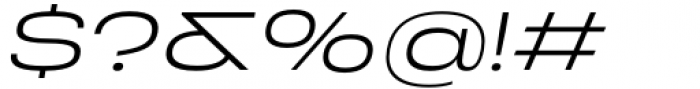 Phonk Sans Light Italic Font OTHER CHARS