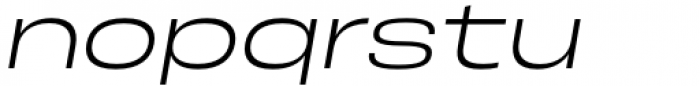 Phonk Sans Light Italic Font LOWERCASE