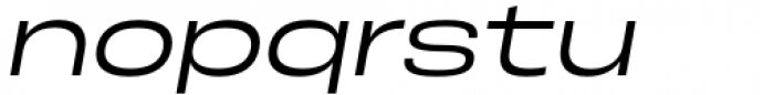 Phonk Sans Regular Italic Font LOWERCASE