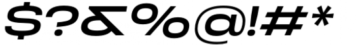 Phonk Sans Semi Bold Italic Font OTHER CHARS