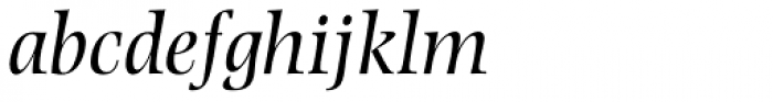 Photina MT Pro Italic Font LOWERCASE
