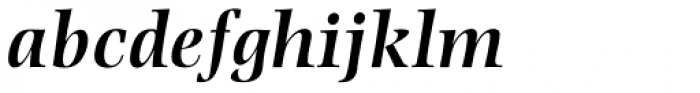 Photina MT Pro SemiBold Italic Font LOWERCASE