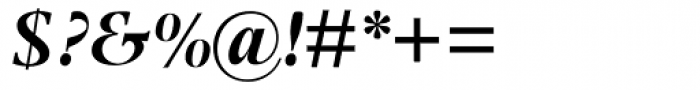 Photina MT SemiBold Italic Font OTHER CHARS