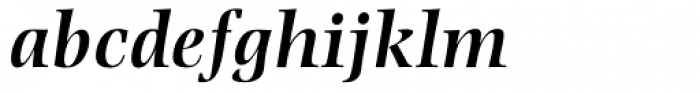 Photina MT SemiBold Italic Font LOWERCASE