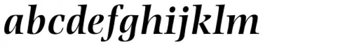 Photina MT Std SemiBold Italic Font LOWERCASE
