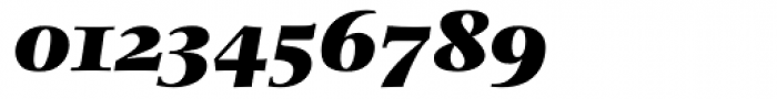 Photina MT Ultra Bold Italic OsF Font OTHER CHARS